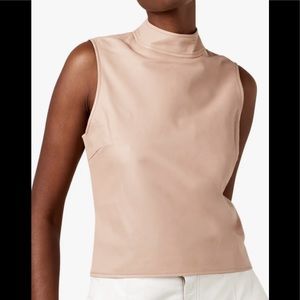 AS DF Recycled leather top NWOT